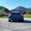 AlphaRex NOVA-Series LED Tail Lights Clear Smoke For 2016-2021 Honda Civic Hatchback / Type-R FK8