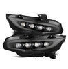 AlphaRex NOVA-Series LED Projector Headlights Alpha Black W/ Activation Light & Sequential Signal For 2016-2021 Honda Civic