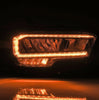 AlphaRex LUXX-Series Crystal LED Headlights Black For 2016-2023 Toyota Tacoma