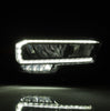 AlphaRex LUXX-Series Crystal LED Headlights Black For 2016-2023 Toyota Tacoma