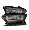 AlphaRex LUXX-Series Crystal LED Headlights Black For 2016-2023 Toyota Tacoma