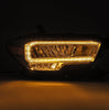 AlphaRex LUXX-Series Crystal LED Headlights Chrome For 2016-2023 Toyota Tacoma