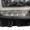 AlphaRex NOVA-Series LED Projector Headlights Black W/ Activation Light For 2016-2020 Toyota Tacoma