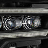 AlphaRex NOVA-Series LED Projector Headlights Black W/ Activation Light For 2016-2020 Toyota Tacoma