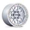 (4) 20x9 KMC KM549 GRS Silver Machined Wheels 6X135 +18MM For 2004-2026 Ford F-150