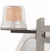 Backrack Utility Light Bracket; Universal; Black; 10.5 In. Base, Center Mount 91002