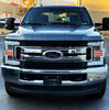 AlphaRex NOVA-Series LED Projector Headlights Gloss Black W/ Activation Light & Sequential Signal For 2017-2019 Ford F250 F350 F450 F550 Super Duty