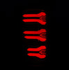 AlphaRex LUXX-Series LED Tail Lights Black W/ Activation Light & Sequential Signal For 2017-2019 Ford F250 F350 Super Duty