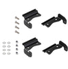 ARB Nacho Lighting BASE Rack Adaptor Kit For Quatro Lights Pair Black Powdercoat