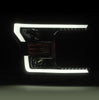 AlphaRex LUXX-Series LED Projector Headlights Jet Black W/ Activation Light & Sequential Signal For 2018-2020 Ford F150