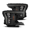 AlphaRex NOVA-Series LED Projector Headlights Black For 2018-2020 Ford F-150 (14th Gen G2 Style)