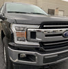 AlphaRex NOVA-Series LED Projector Headlights Chrome W/ Activation Light & Sequential Signal & Plank Style Design For 2018-2019 Ford F-150