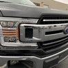 AlphaRex NOVA-Series LED Projector Headlights Chrome W/ Activation Light & Sequential Signal & Plank Style Design For 2018-2019 Ford F-150