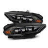 AlphaRex NOVA-Series LED Projector Headlights Alpha Black W/ Activation Light & Sequential Signal & Switchback & DRL For 2018-2020 Ford Mustang