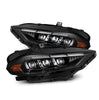AlphaRex NOVA-Series LED Projector Headlights Black W/ Activation Light & Sequential Signal & Switchback & DRL For 2018-2020 Ford Mustang