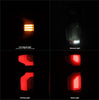 AlphaRex LUXX-Series LED Tail Lights Black For 2019-2024 Chevrolet Silverado 1500 & 2020-2024 Silverado 2500HD 3500HD