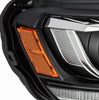 AlphaRex LUXX-Series LED Projector Headlights Black W/ Sequential Signal & DRL For 2019-2021 Ford Ranger