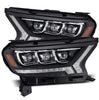 AlphaRex NOVA-Series LED Projector Headlights Black W/ Activation Light & Sequential Signal For 2019-2021 Ford Ranger