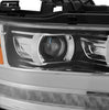 AlphaRex LUXX-Series LED Projector Headlights Chrome W/ Activation Light & Sequential Signal For 2019-2024 Dodge Ram 1500