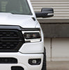 AlphaRex LUXX-Series LED Projector Headlights Black W/ Activation Light & Sequential Signal & DRL For 2019-2022 Dodge Ram 1500