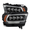 AlphaRex NOVA-Series LED Projector Headlights Black For 2019-2023 Dodge Ram 1500 (Excludes Classic, Limited & TRX - Converter Required)