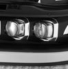 AlphaRex NOVA-Series LED Projector Headlights Matte Black W/ Activation Light & Sequential Signal For 2019-2024 Ram 1500