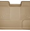 Husky Liners Weatherbeater - 2nd Seat Floor Liner 2009-2014 Ford F-150 SuperCrew Cab Pickup 19333