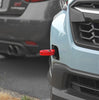 Perrin 2022 Subaru WRX / 18-21 Crosstrek / 14-21 Forester Tow Hook Kit (Front) - Red