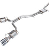 AWE Touring Edition Cat-Back Exhaust w/ Chrome Tips For 2020-2024 Audi C8 S6/S7