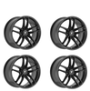 Fittipaldi (4) 361B 20X8.5 5X112 +35 HB 66.6 Gloss Black Aluminum Alloy Wheels