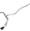 AWE Track Exhaust w/ Black Tips For 22-25 Acura Integra A-Spec/Honda Civic Si