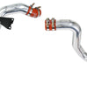 HPS Polished Hot & Cold Side Charge Pipe Kit w/ Orange Boots For 2003-2007 Ford 6.0L Powerstroke