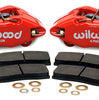 Wilwood Forged DPHA Front Caliper Kit Red For 86-19 Honda Civic/Acura Integra