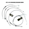 DmaxStore Stainless Steel Brake Lines, 2007.5-2010 LMM Single Rear Wheel
