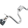 AWE Track Edition Cat-Back Exhaust w/ Black Tips For 15-17 Volkswagen Golf 1.8T