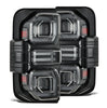 AlphaRex NOVA-Series Black Prismatic LED Tail Lights For 2021-2026 Ford Bronco