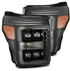 AlphaRex NOVA-Series Alpha-Black LED Projector Headlights For 2011-2016 Ford F-250 F-350 F-450 F-550