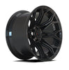 4Play Gen3 Gloss Black 22x12 Wheel Set For Ford/GMC/Chevrolet/Toyota - 6 Lug