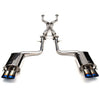 Invidia Q300H Cat-Back Exhaust w/ 4" Rolled Titanium Tips For 15-16 Lexus RCF