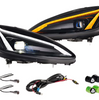 Morimoto XB LED Headlights w/ White & Amber DRL For 05-13 Chevrolet Corvette C6
