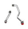 PPE Raw Hot & Cold Side Intercooler Pipes For 2020-2025 GMC Chevy 6.6L Duramax
