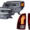 Morimoto XB Hybrid White DRL Headlight & Tail Light Kit For 12-15 Toyota Tacoma