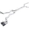 AWE Track Edition Cat-Back Exhaust w/ Diamond Black Tips For 2018-2023 BMW M5
