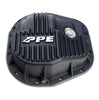 PPE Black HD Aluminum Rear Differential Cover For 90-22 Ford F-250/F-350/F-450