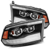 AlphaRex LUXX-Series Black LED Projector Headlights For 2009-2018 Ram 2500 3500 4500 5500
