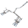 AWE Touring 3" Cat-Back Exhaust w/ Chrome Tips For 2011-2021 Subaru WRX/STI 2.5L
