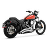 Vance & Hines Big Radius 2-Into-2 Exhaust Kit For 10-17 Harley Davidson Softail