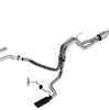 Borla ATAK Cat-Back Exhaust w/ 4" Blk Chrome Tips For 2021-2025 Ford F-150 5.0L