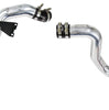 HPS Polished Hot & Cold Side Charge Pipe Kit w/ Black Boots For 2003-2007 Ford 6.0L Powerstroke