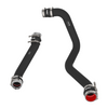 PPE Black Hot & Cold Side Intercooler Pipes For 20-25 GMC Chevrolet 6.6L Duramax
